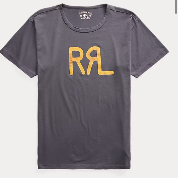 Ralph Lauren Double RL Other - Ralph Lauren Double RL Tee with Gold Emblem RRL Ranch Logo T-Shirt NWT Size M